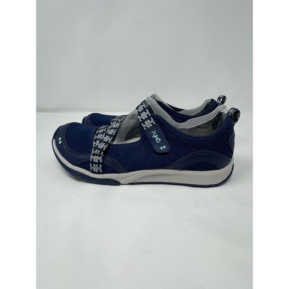 Ryka Mary Jane Shoes 7.6 Women Sneakers Active Casual Walking Travel Blue/Navy - Picture 5 of 10